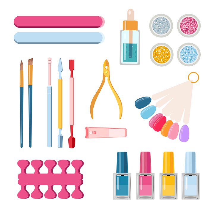 manicure, manicure tools, beauty salon