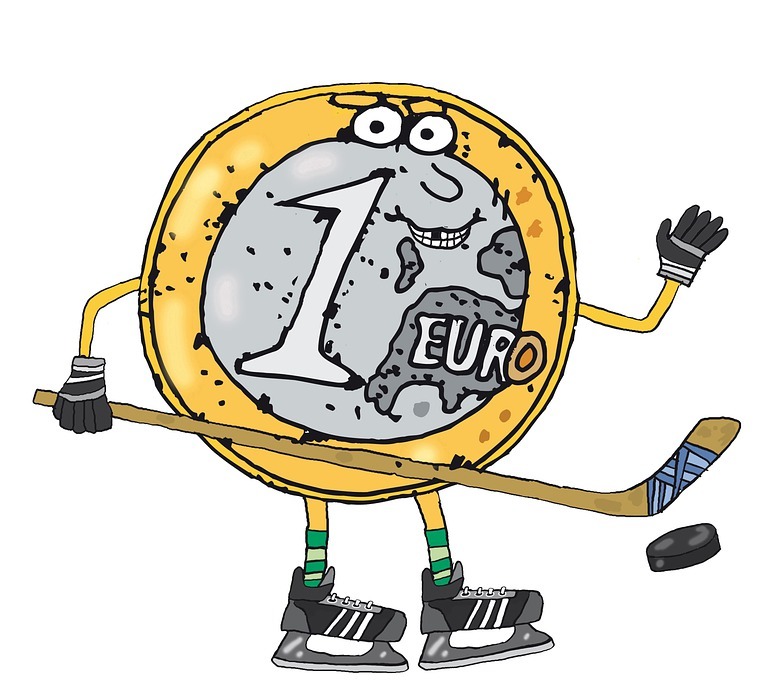 hockey, euro, money