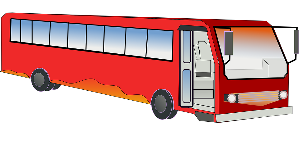 bus, transportation, mass