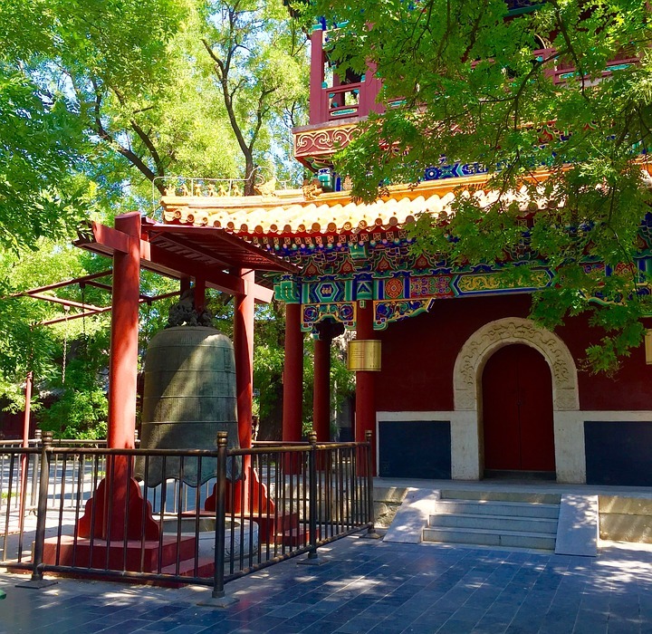 beijing, lama temple, classical