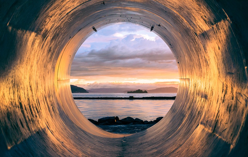 tube, pipe, view