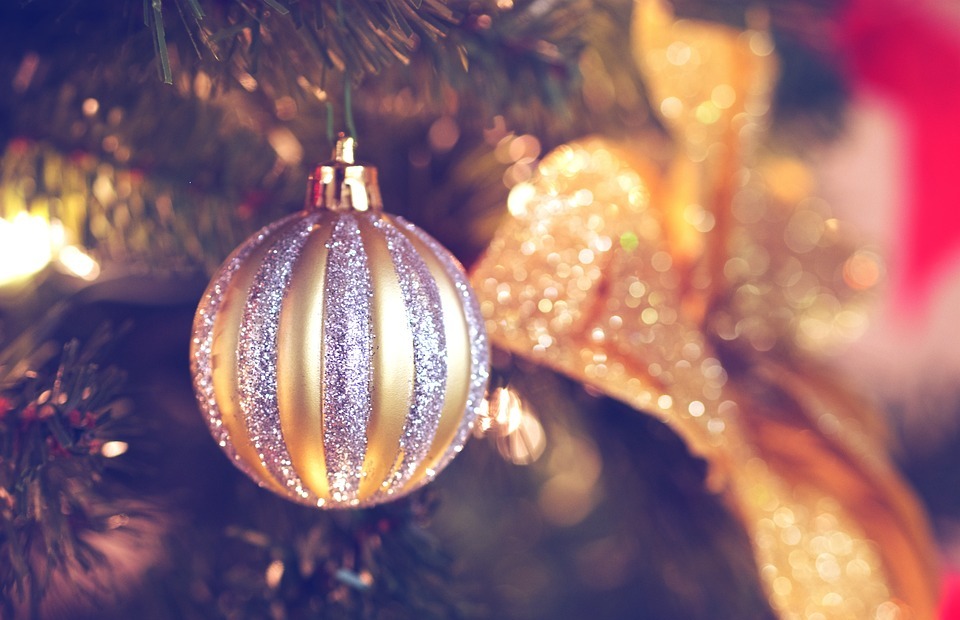 christmas, tree, decorations