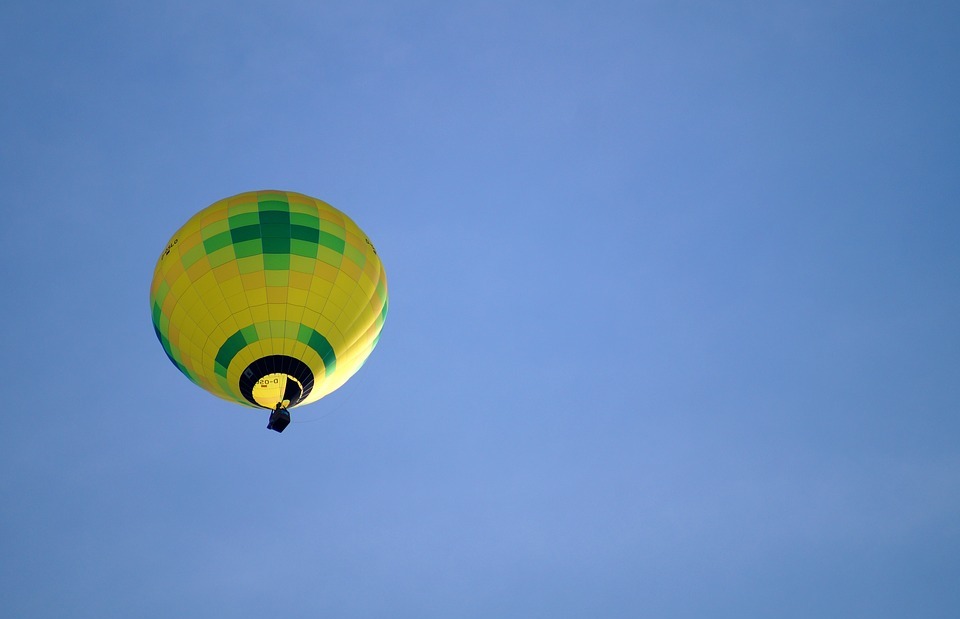 hot-air ballooning, sky, ball