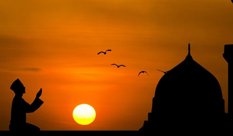 islamic, prayer, dusk