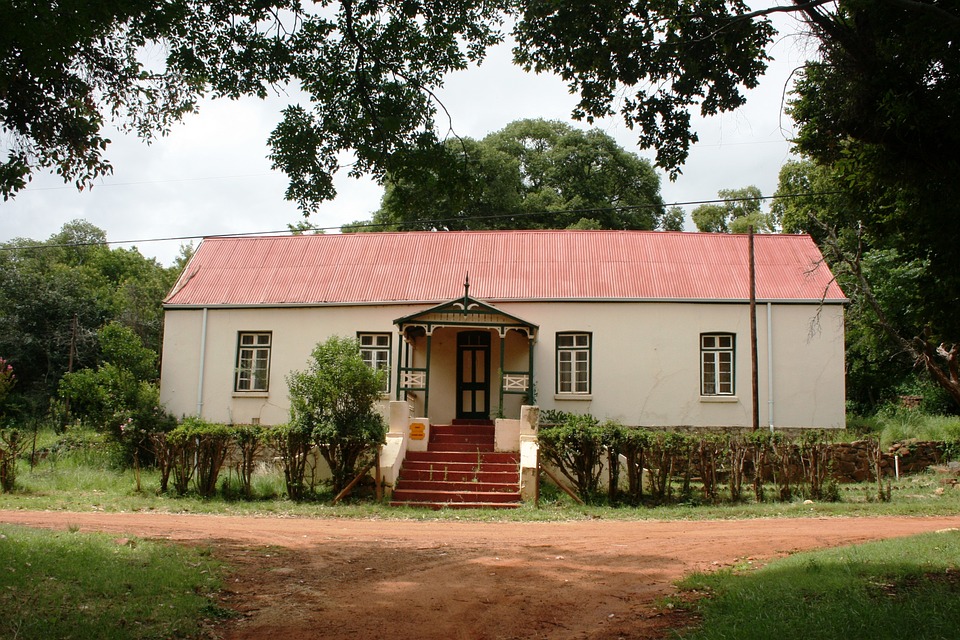old house, colonial, africa