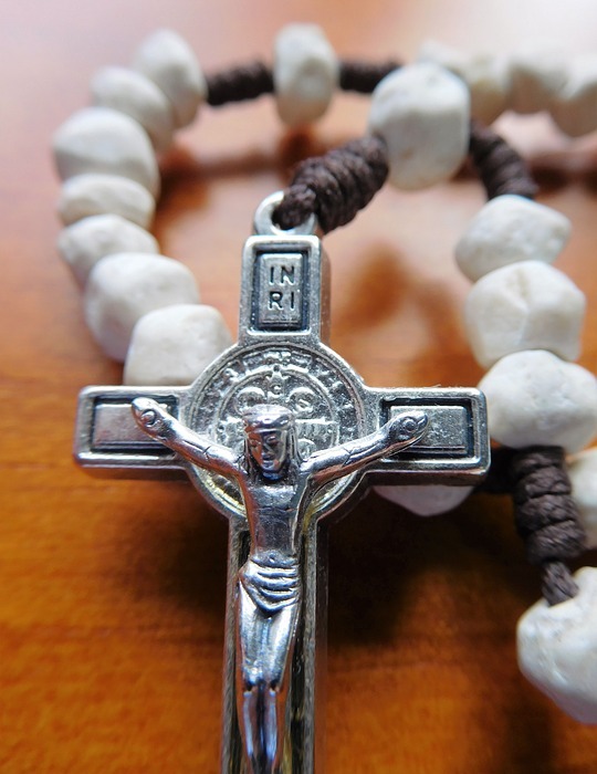 rosary, cross, catholic