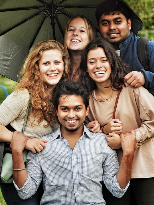 diversity, college students, happy