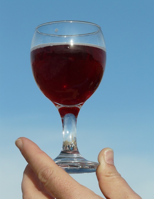 glass, wine glass, drink