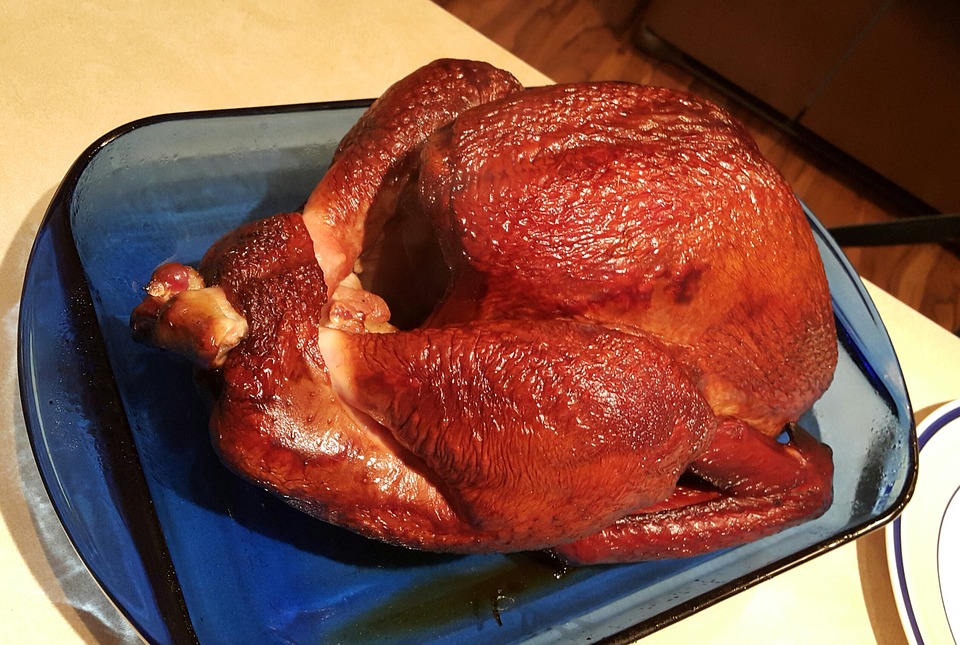 smoked turkey, thanksgiving, turkey