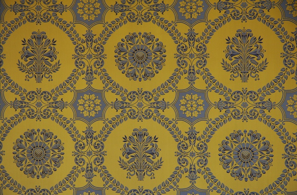 tapestry, versailles, pattern