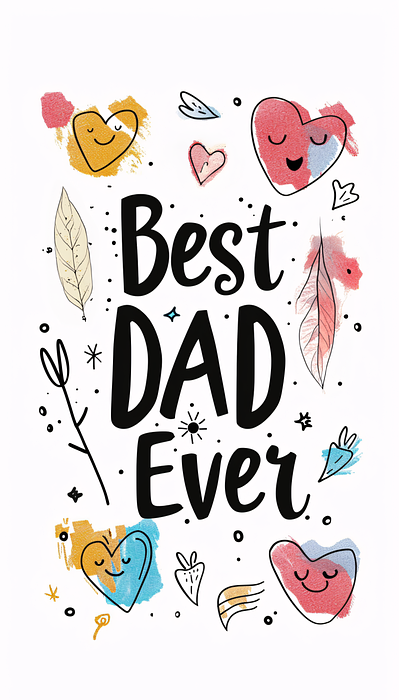 ai generated, father\'s day, best dad