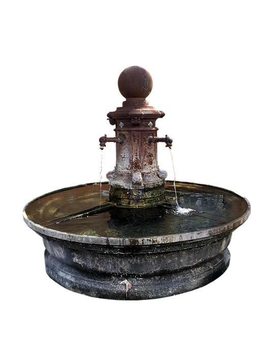 fountain, water, decoration