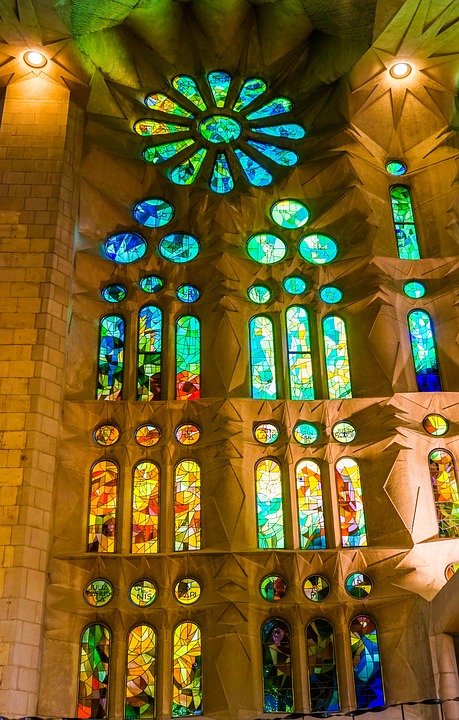 sagrada familia cathedral, barcelona, architecture