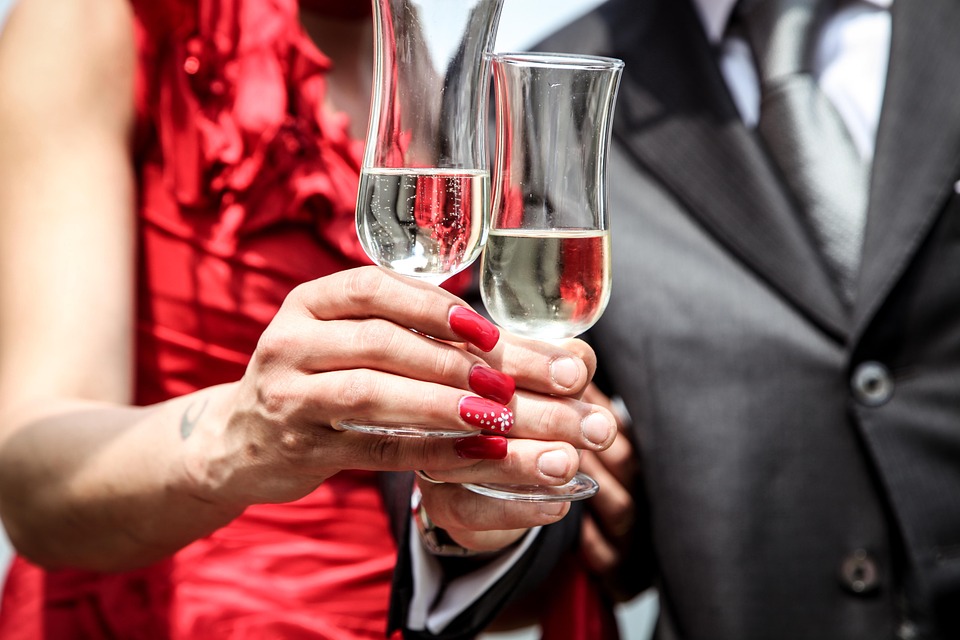ceremony, wedding, wine