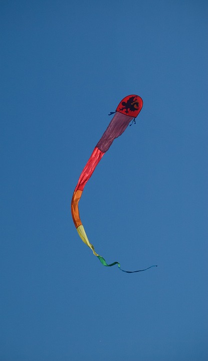 kite, sky, fly