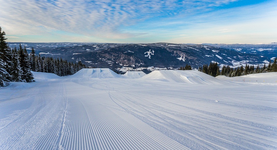 skiing, cold, slopes
