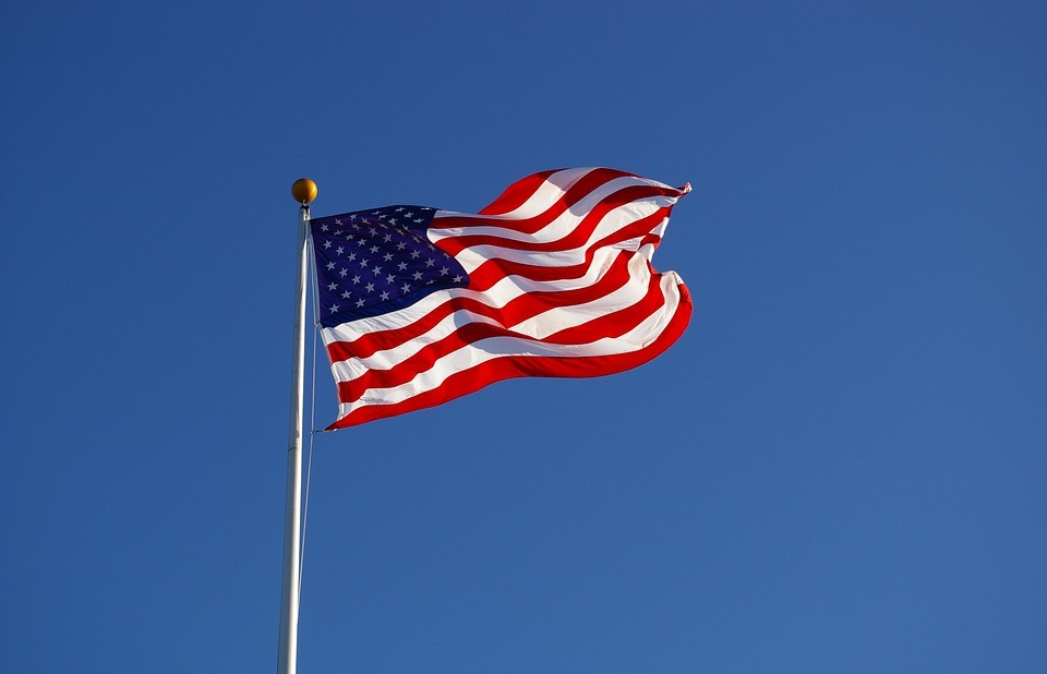 flag, usa, america