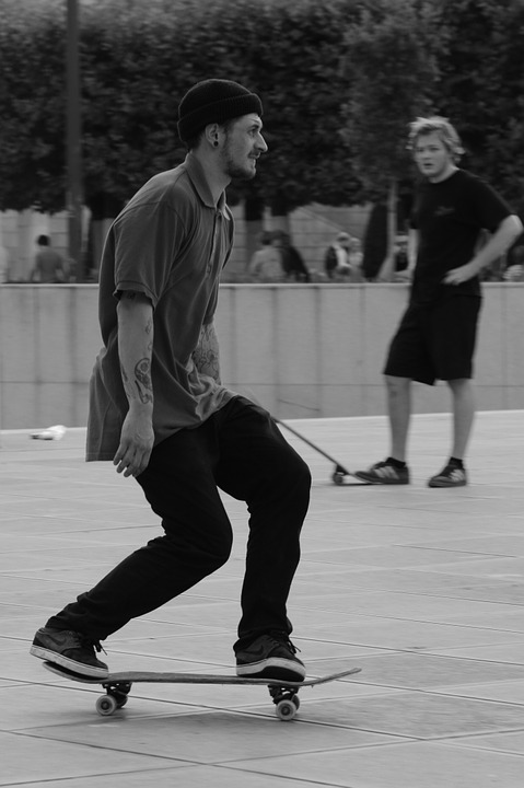 skating, skater, skateboard