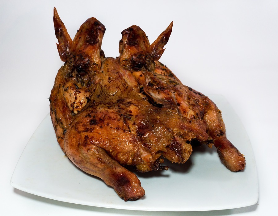 chicken in breaststroke, venezuelan food, dish