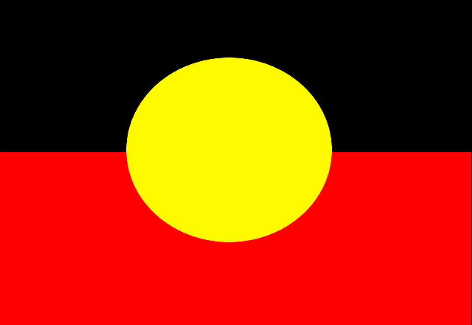 aboriginal, flag, australia