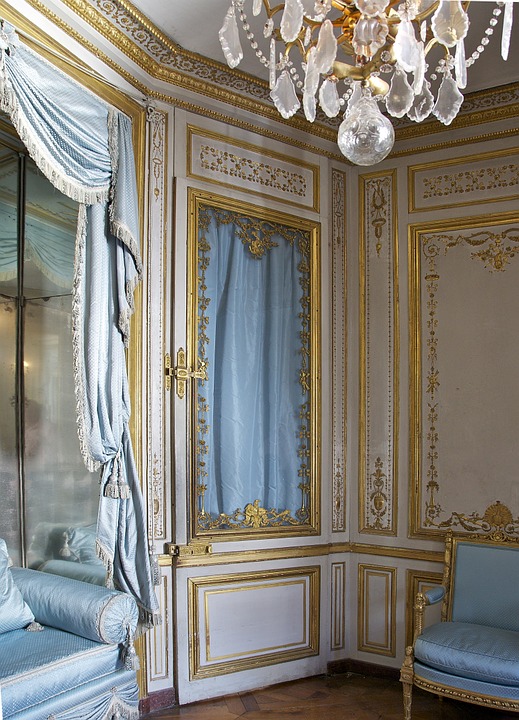 france, chateau de versailles, setting room
