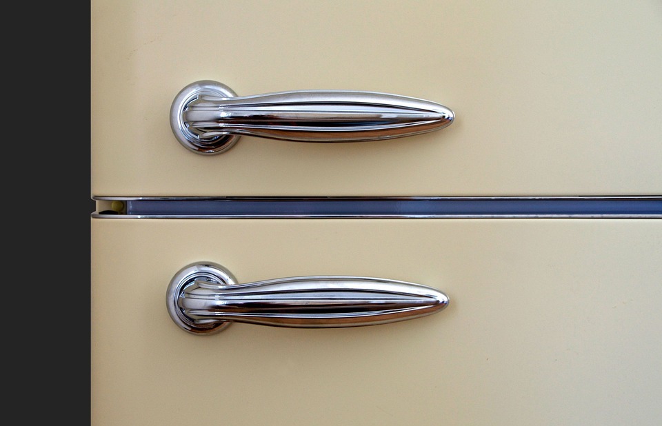 handles, door, refrigerator