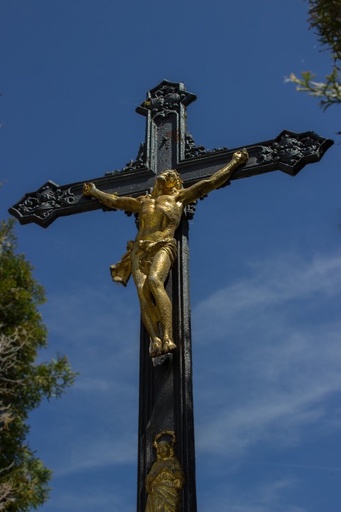 crucifix, cross, jesus