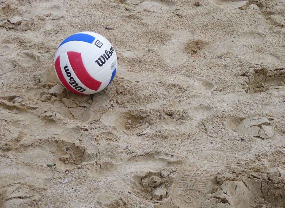 volleyball, beach volleyball, ball