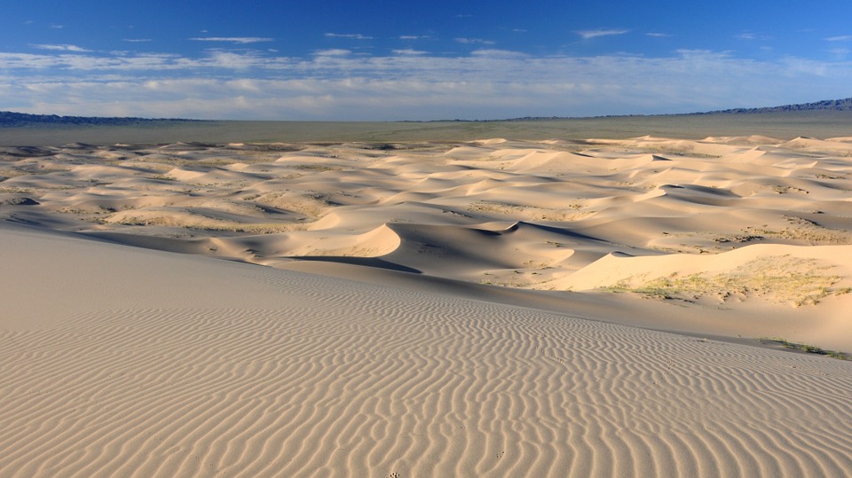 mongolia, desert, sand dune