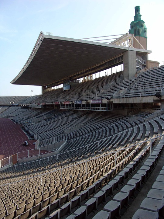 rows of seats, stadium, football stadium