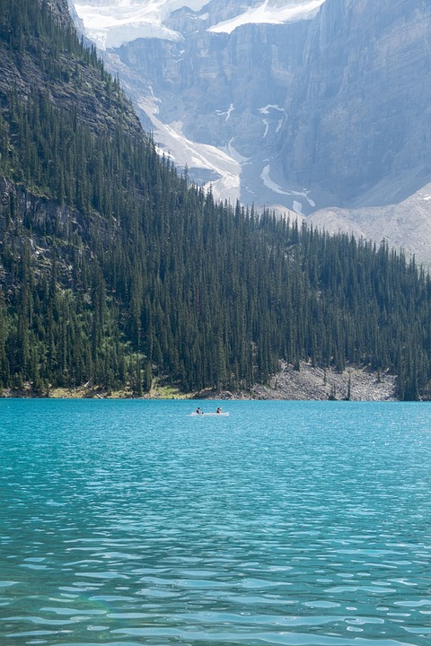 landscape, blue, lake