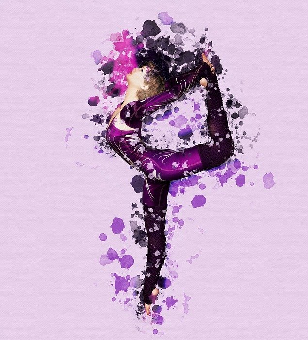 dancer, background, spray