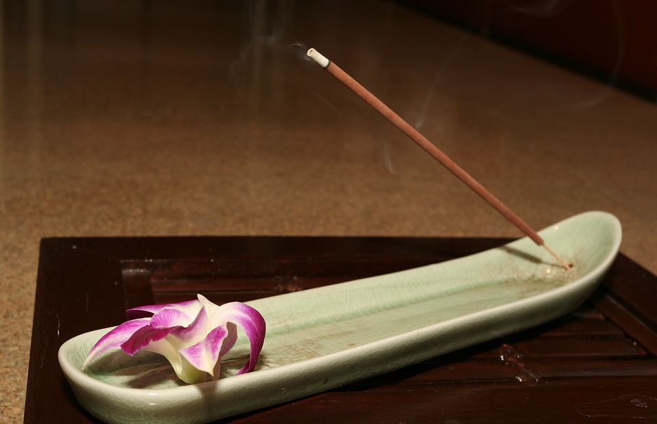 spa, wellness, incense