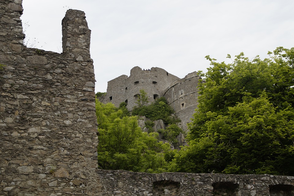 castle, ruin, middle ages