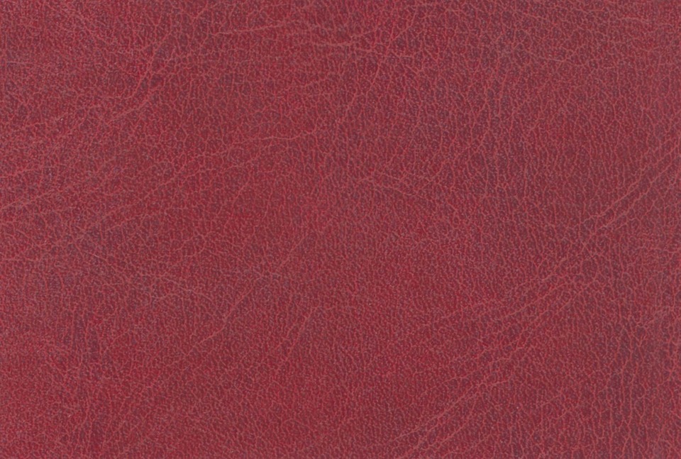 art leather, red, leather
