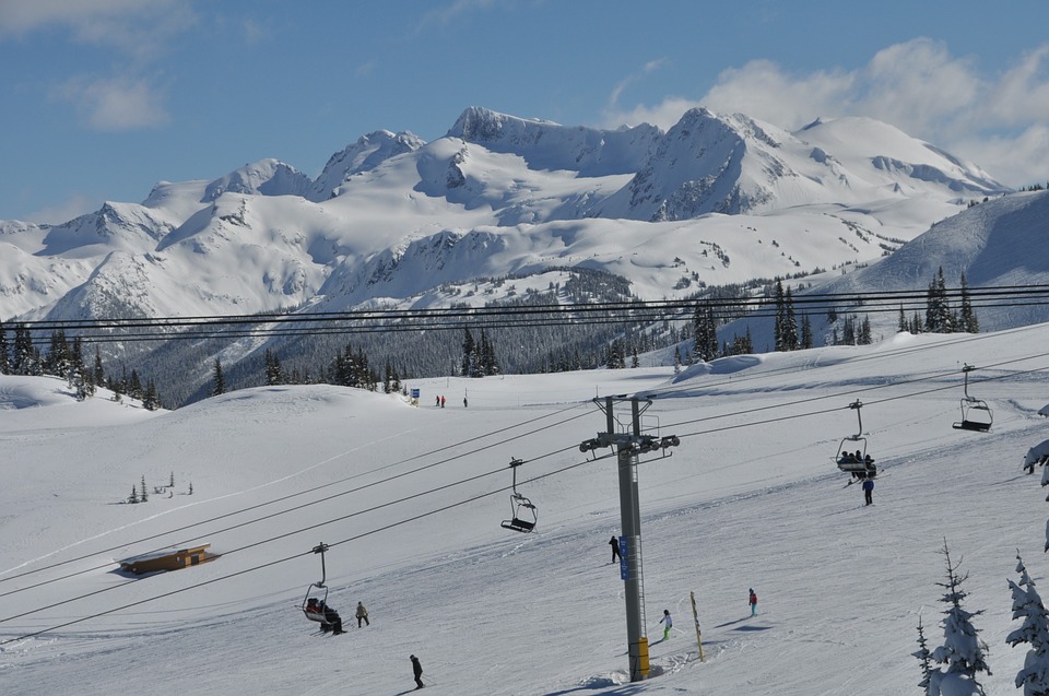 ski lift, skiing, whistler