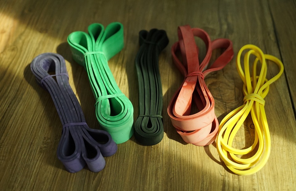 resistance bands, strength training, workout