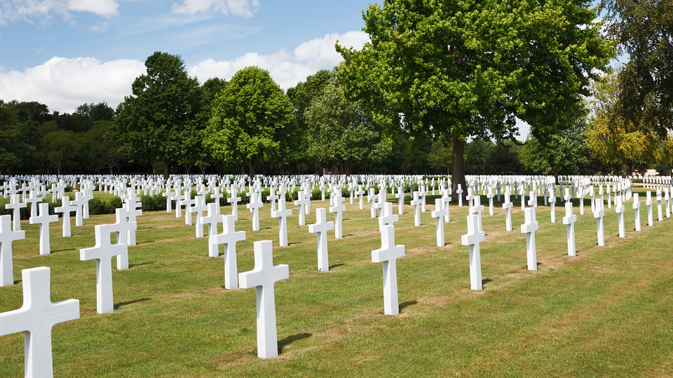 american, army, cemetery