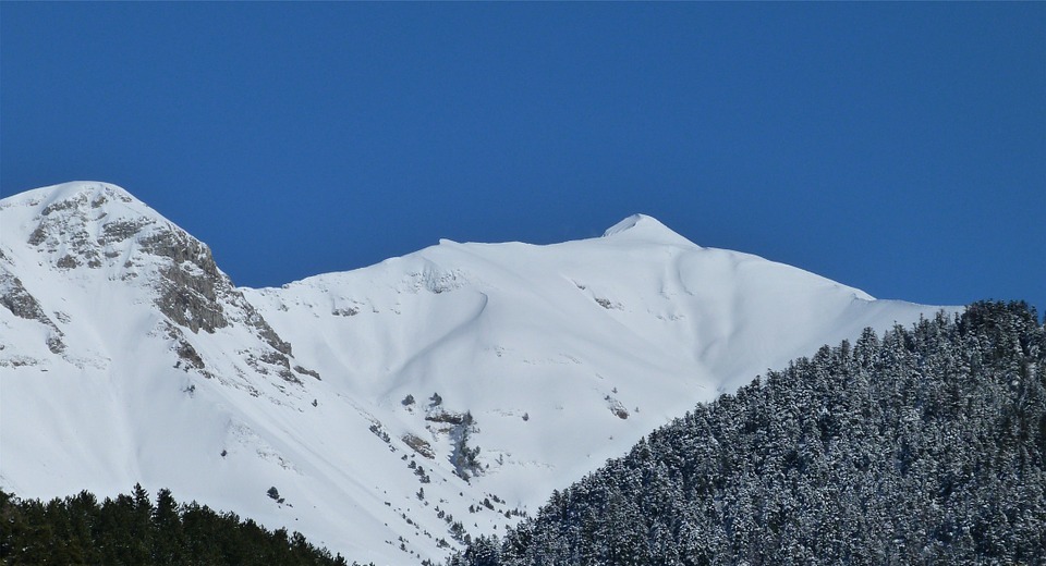 mountain, snowy, alps