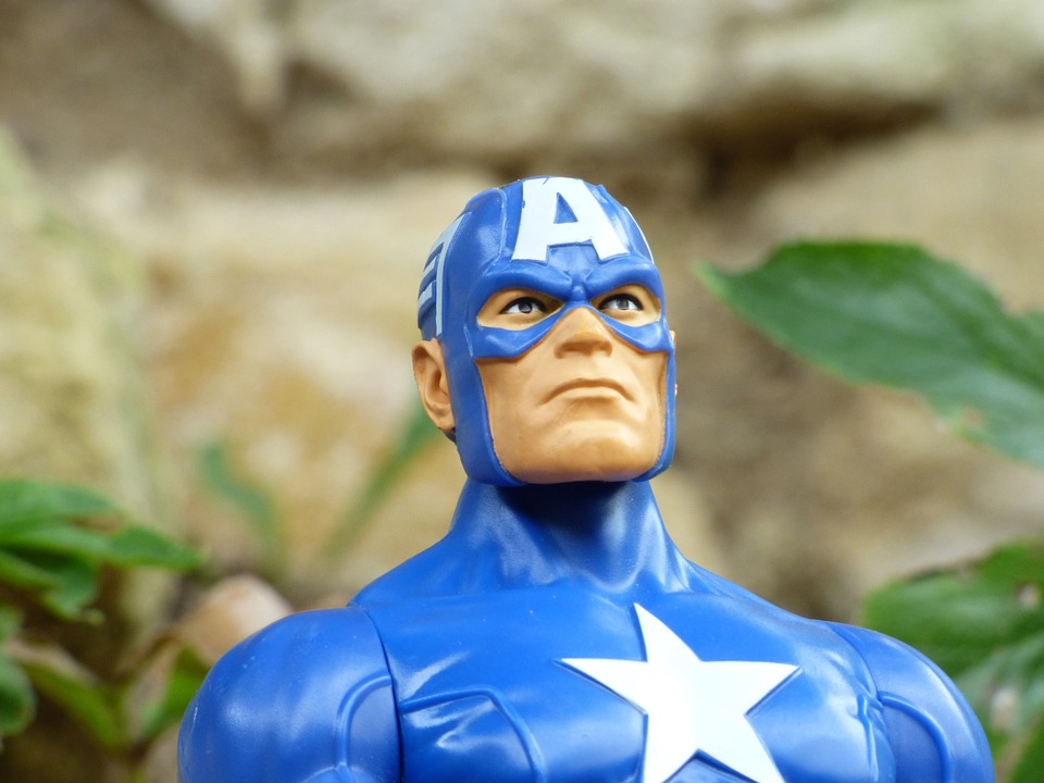captain america, super hero, toy