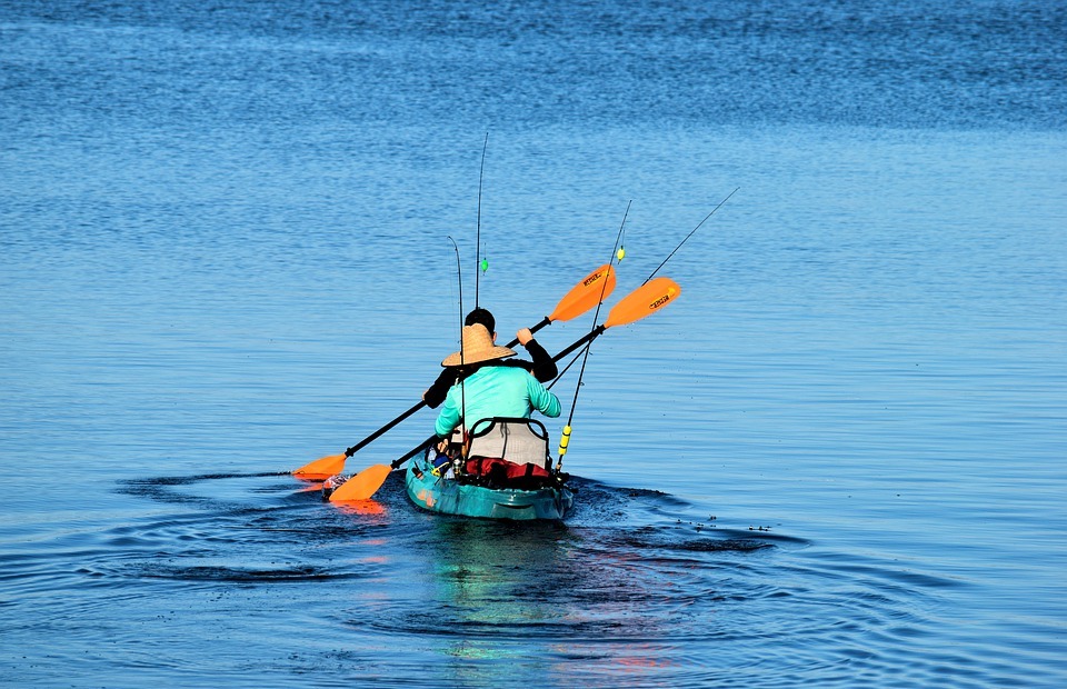 kayaking, people, recreation