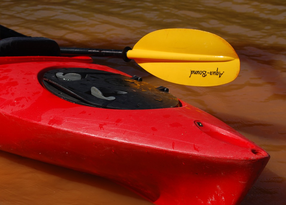 kayak, paddle, boat