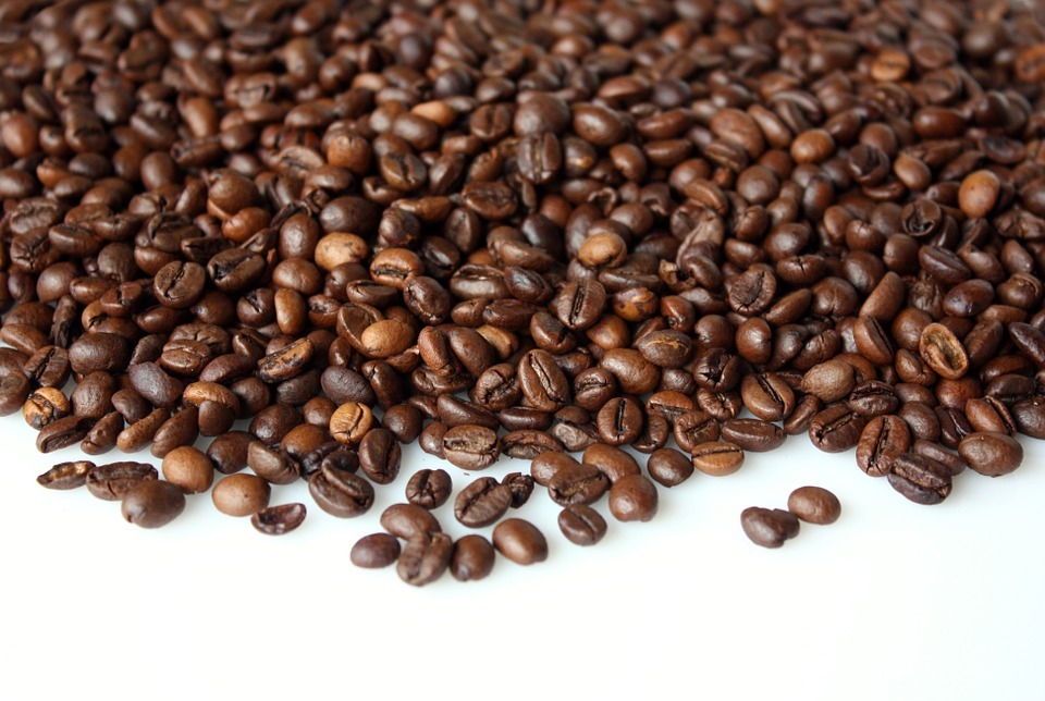 coffee, background, coffee beans