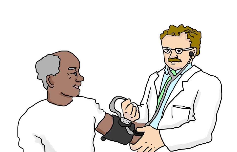 doctor, blood pressure, stethoscope