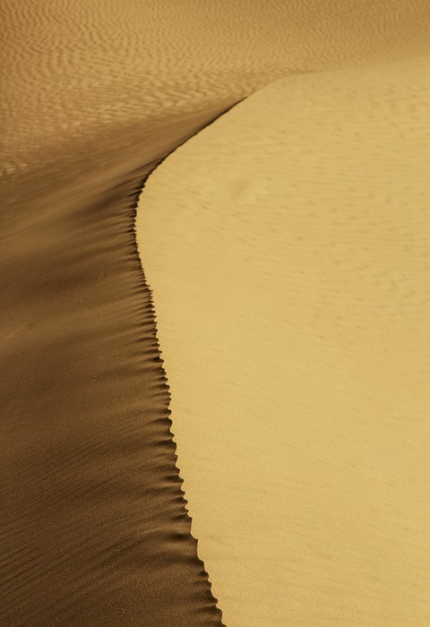 desert, sand, line