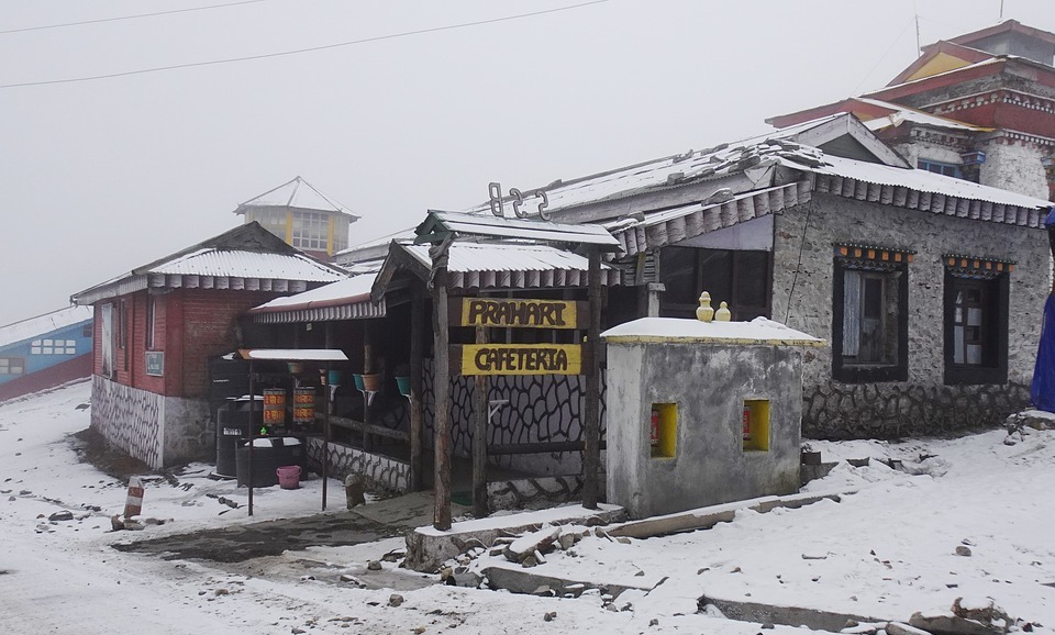mountain, snowy, himalayas
