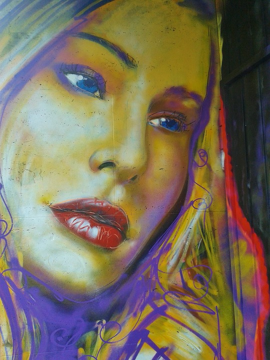 graffiti, artist rosco, woman