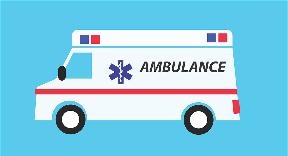 ambulance, medical, vehicle