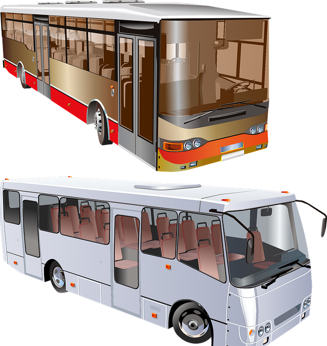 city bus, transport, city