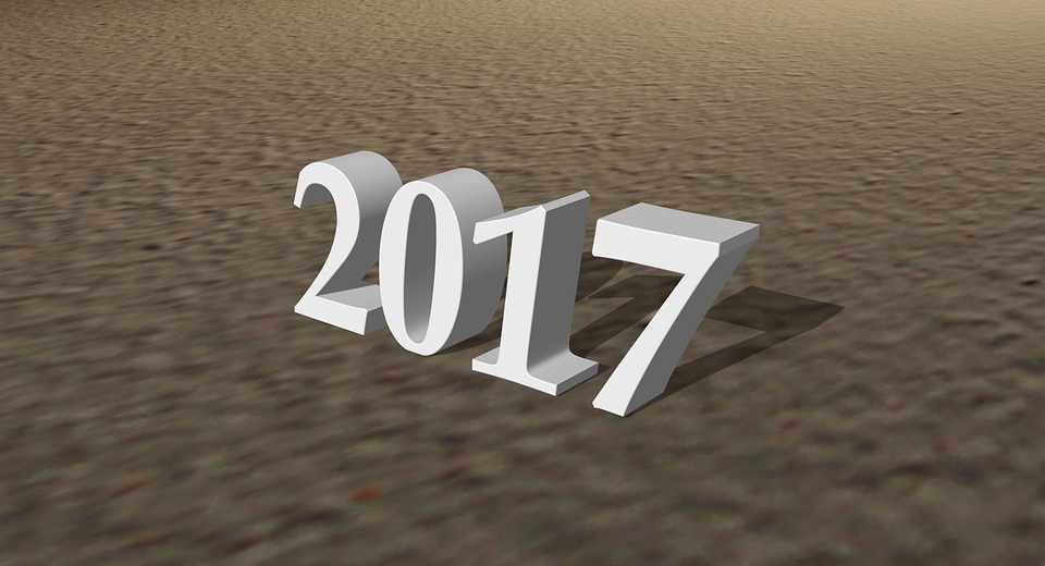 new, new year, 2017
